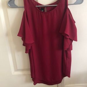 Maroon blouse